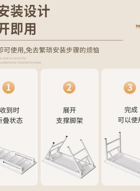 携折叠桌餐桌家简易吃饭桌42036宿舍摊方地形快餐桌出租用屋便折
