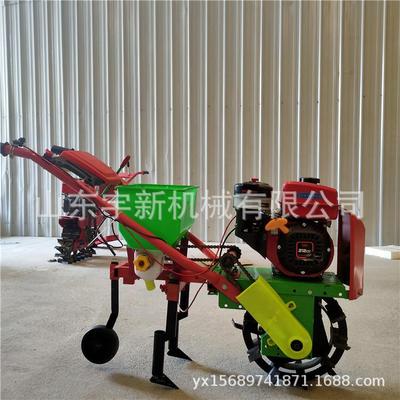 三行子播种机手用式小型追肥机麦农玉米大豆种推OOP植机