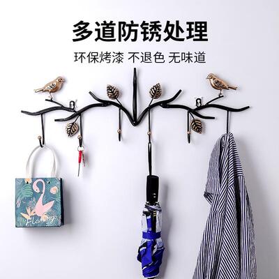 衣架墙上挂钩挂AAA67701钩创玄意入户进门墙壁衣服收纳门挂后关衣