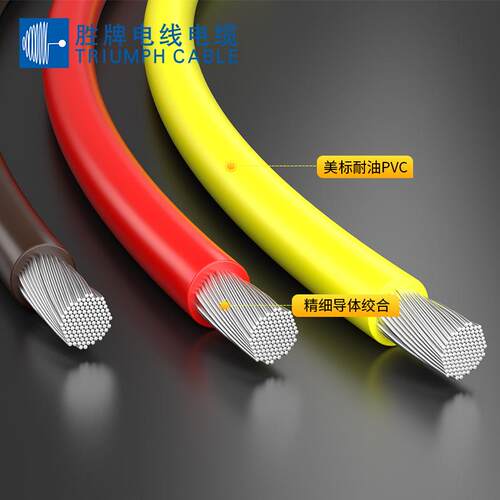 厂家现ENL直销3UL128-电8A镀锡铜子线家货用电器线汽车内部线