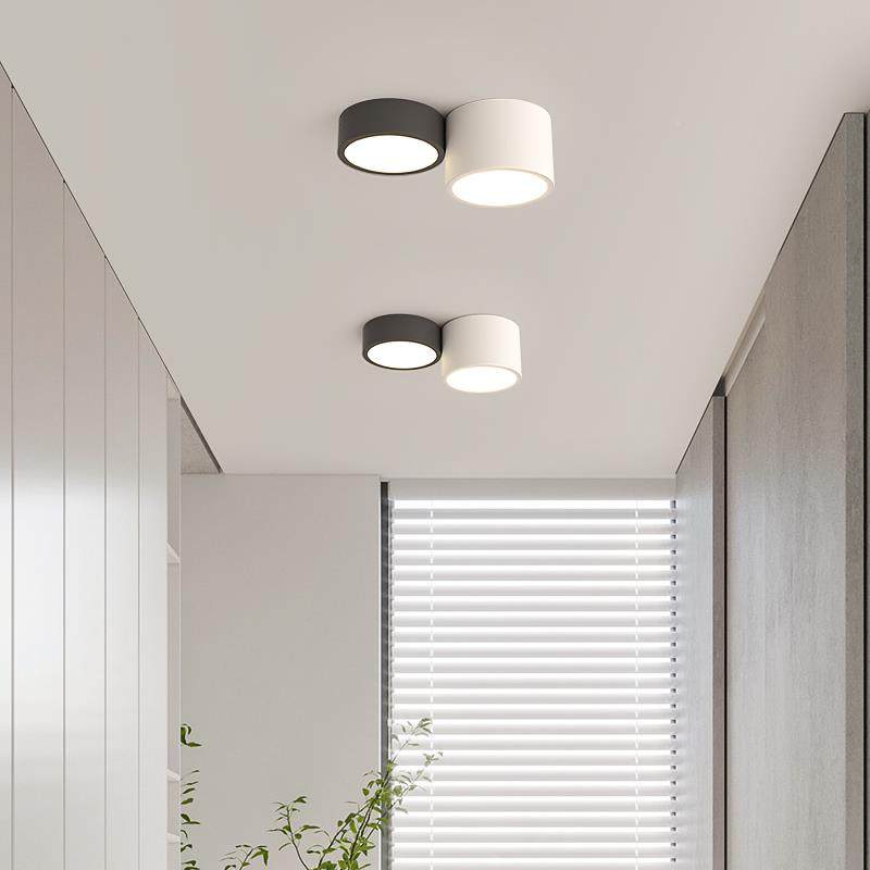 创意走MVB廊顶过道灯入户玄关灯全光护眼卧室l谱e吸灯阳台天花d板