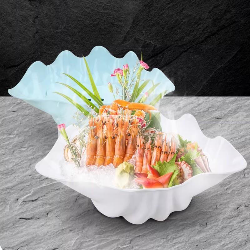 密冰胺刺身盘海鲜干三文日韩料理鱼自助盘餐寿司商4958用拼盘鱼子