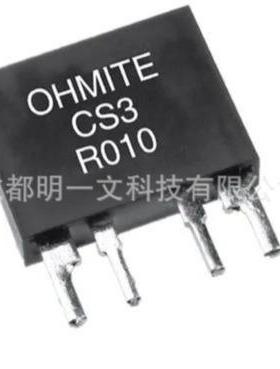 Ohmite电阻CS3FR020E电流传感电阻器-透孔3watt20mOhms1%
