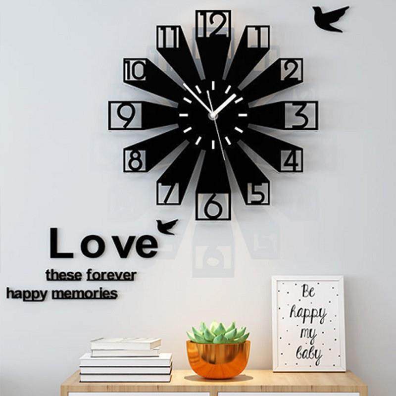 欧式创意钟表挂钟客厅个性现代简约时钟家用表轻奢装饰大气