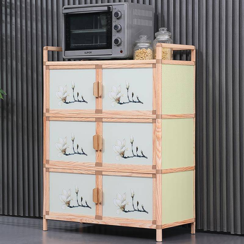 餐边柜置物柜铝合金茶水柜碗柜收纳餐具柜厨房菜柜子储物柜多功能