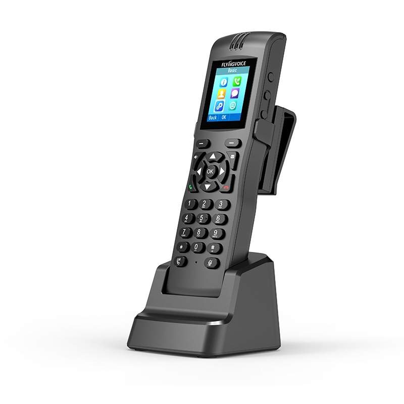 FLYING VOICE 飞音时代便携手持式双频VOIP电话机 FIP16PLUS 带背