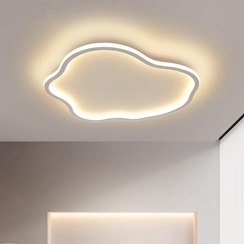 主卧室灯极简客厅灯云朵儿童房间灯具现代简约超薄新款餐厅吸顶灯