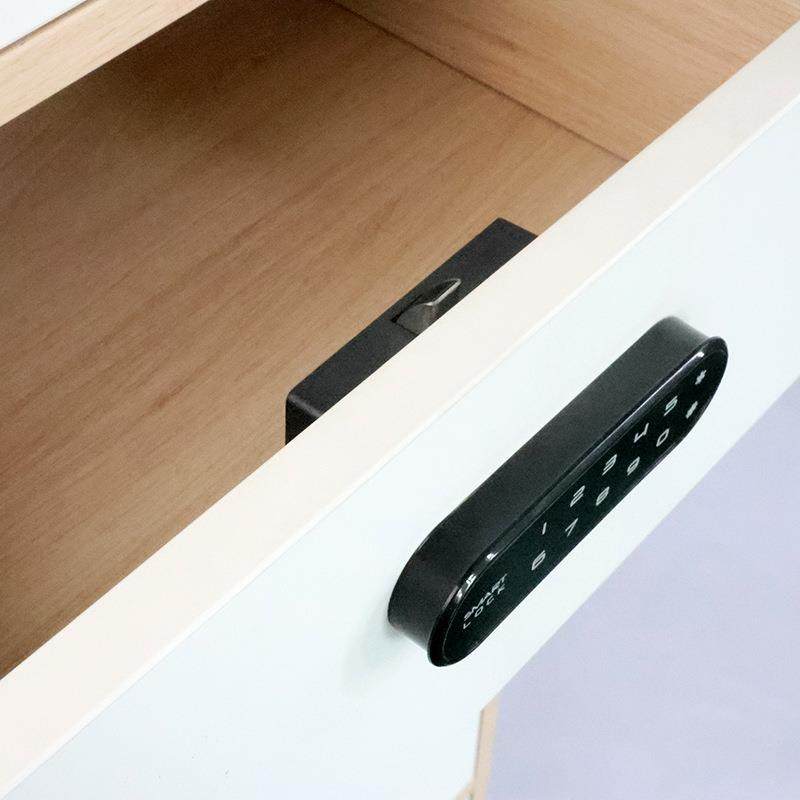 F155抽屉密码锁更衣柜密码锁管理模式密码锁