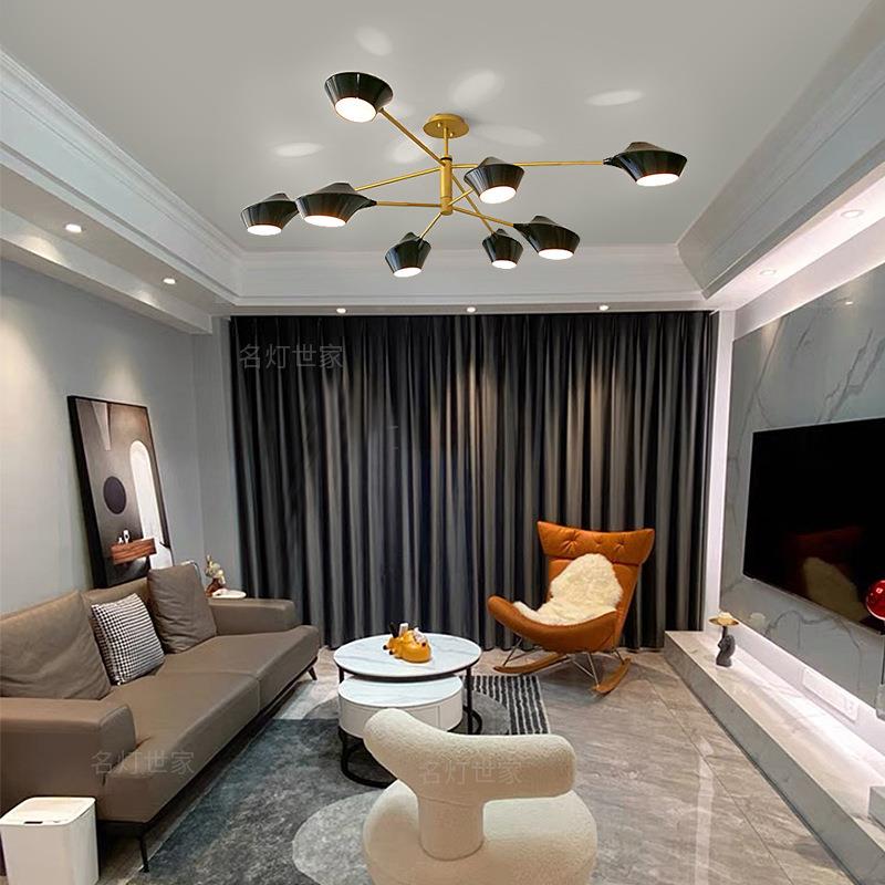 客厅灯2020新款北欧灯具简约现代吊灯设计师大气家用卧室餐厅灯