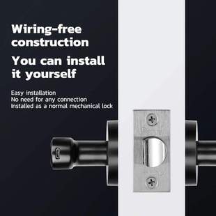 Smart Door Lock Home Bluetooth Tuya Fingerprint Pass Bedroom