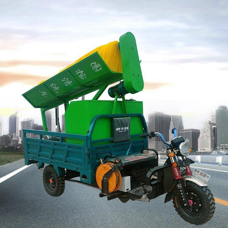 电动洒水车建筑工地护栏围挡清洗机设备喷淋式清洗机