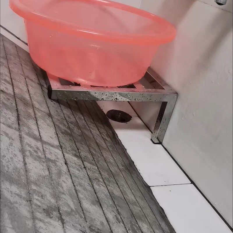 不锈钢洗槽d置盆架搁盆板厨房三脚架脸盆架洗衣槽三角架洗槽放盆