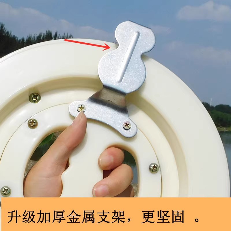 鱼线卷线盘钓鱼线圈盘轮盘收线盘海钓船I钓轮手把轮缠绕卷线器手