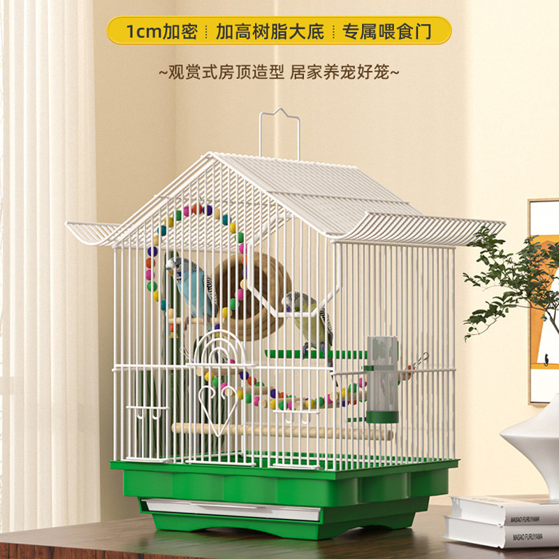 家用挂式金属繁殖鸟笼