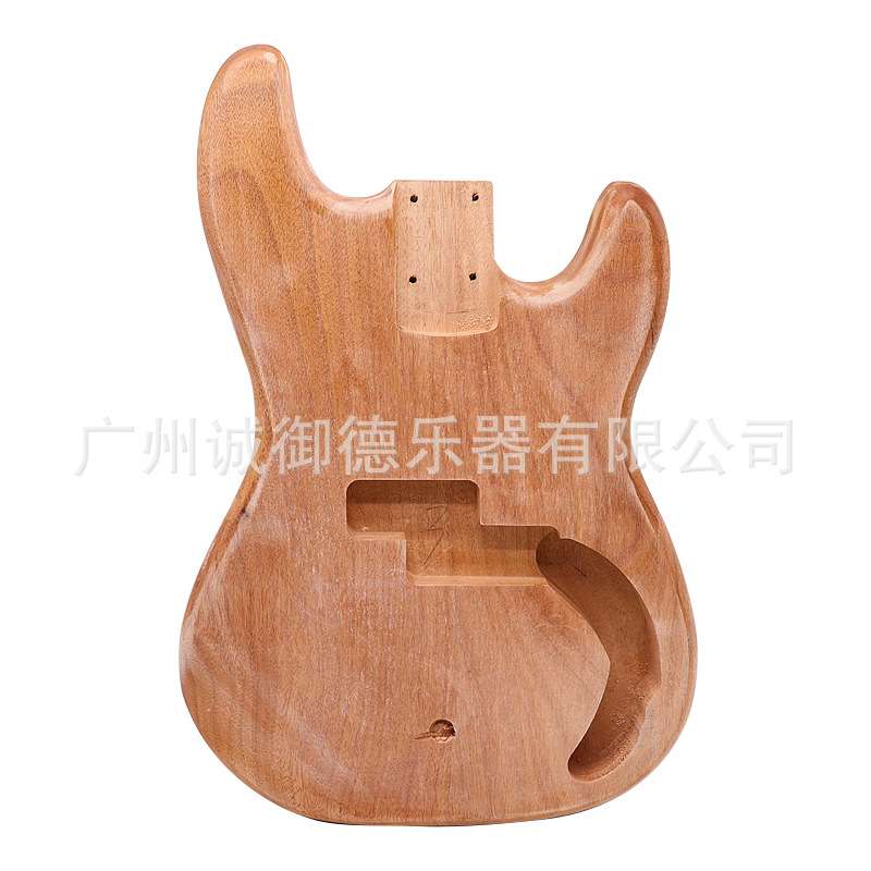 PB电吉他琴体琴身奥古曼原木色电吉他琴体DIY电贝司琴体改装配件