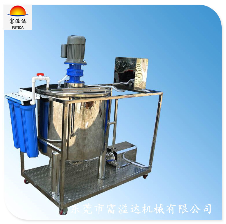 200L不锈钢洗洁精加热搅拌罐