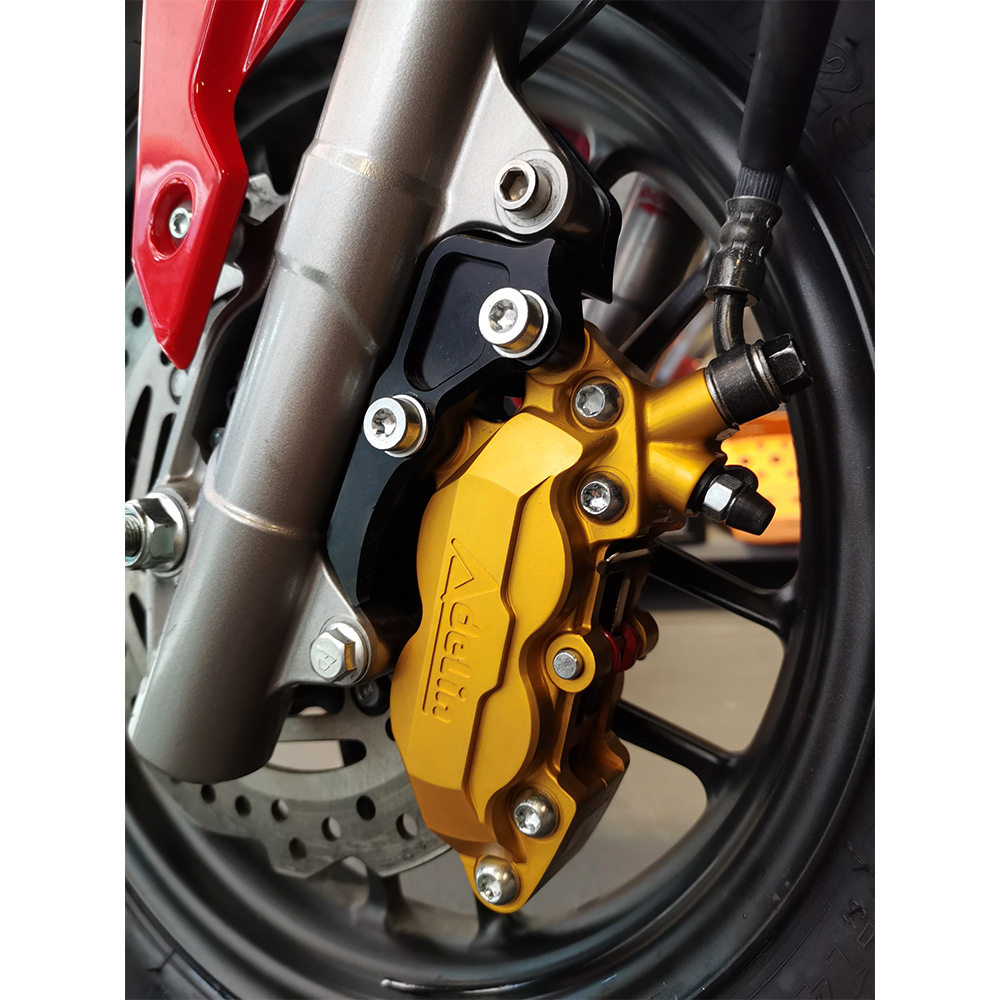 适用本田ADV150前后刹车改装240mm大碟刹对四刹车钳链接码