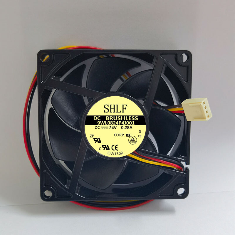 8cm/厘米 24V 0.28A 8025 大风量铝框变频器各类机箱机柜散热风扇