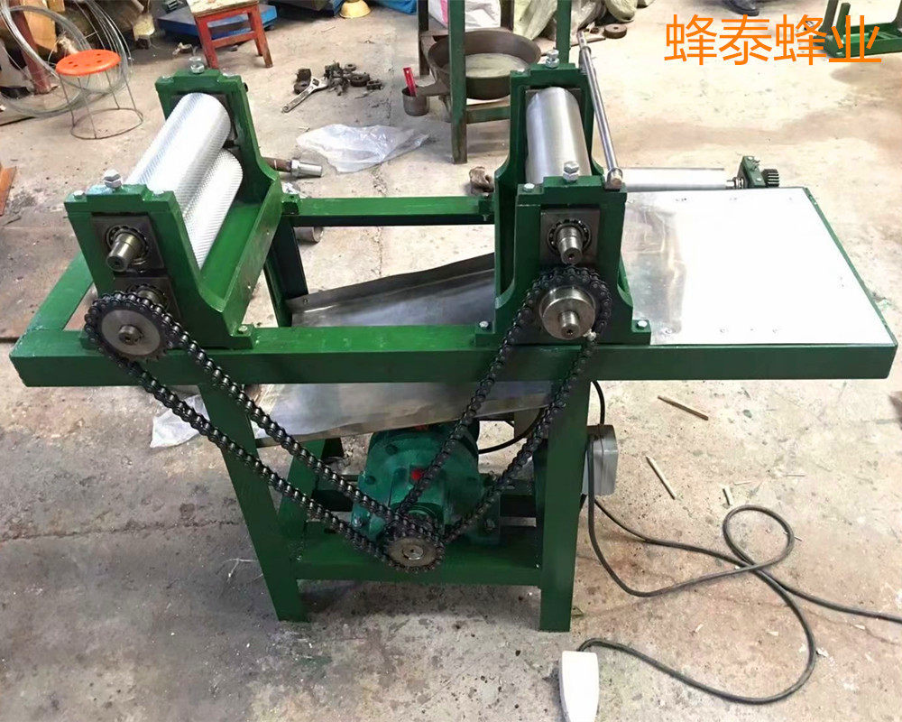 中蜂 意蜂 蜡制巢础 电动巢础 铝合金不锈钢压光机一体巢础机