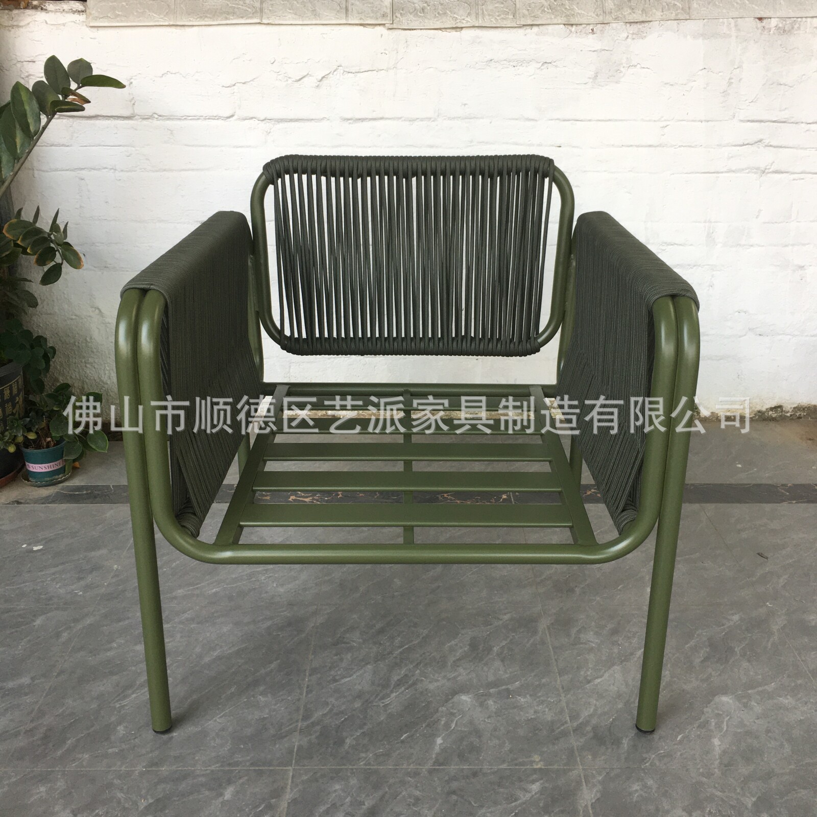 户外藤编防水防晒懒人沙发茶几