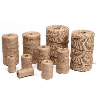 横BZHC0纵7拔河比赛绳粗细工业麻绳训练绳高空攀爬绳6mm 速发驼铃