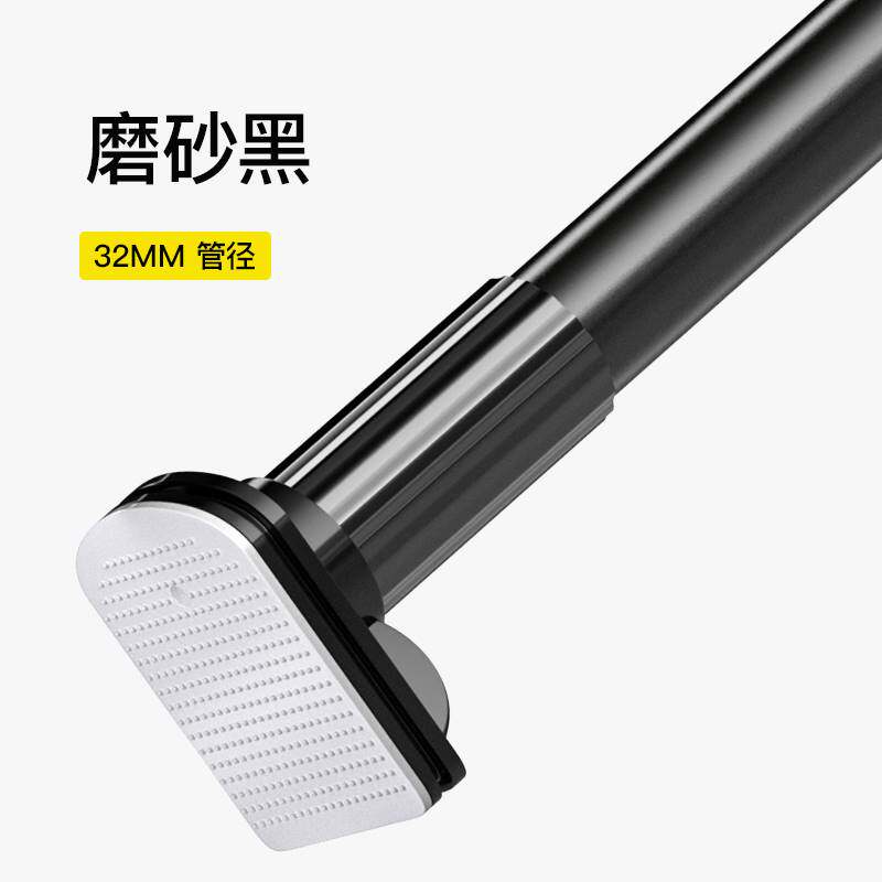 速发晾衣杆伸缩杆免打孔凉衣架台家用挂衣杆顶装室内晒衣杆衣柜伸