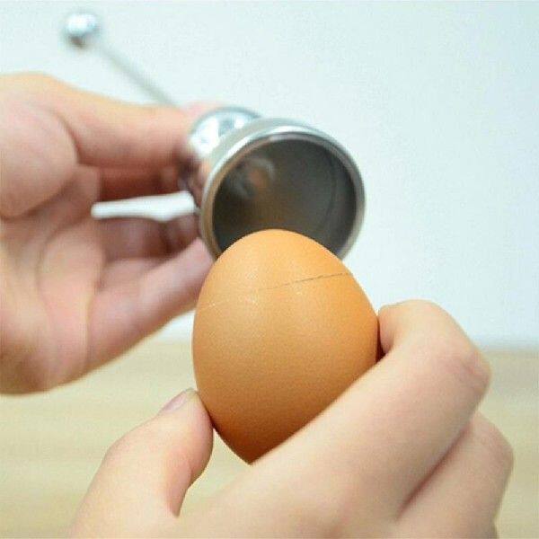 速发Stle Steel EggaCetter Opuer Reus ble Egg pper