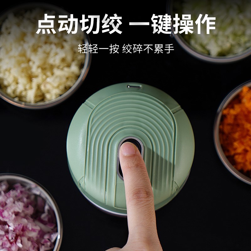 速发蒜泥神器捣蒜器电动搅大器绞蒜蓉拉蒜家食蒜蒜末搅碎机辅用料