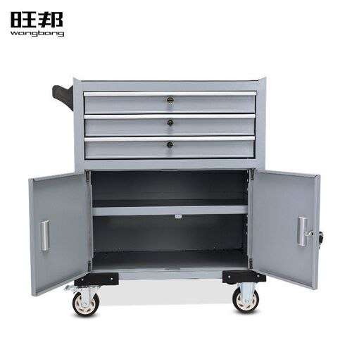 速发汽车维修工具箱车间工具柜置搬能五金物运工具车多功架零件手