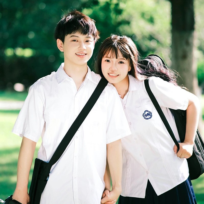 速发班动学院风夏季jk附中毕业季初高中学生服运会校服套装