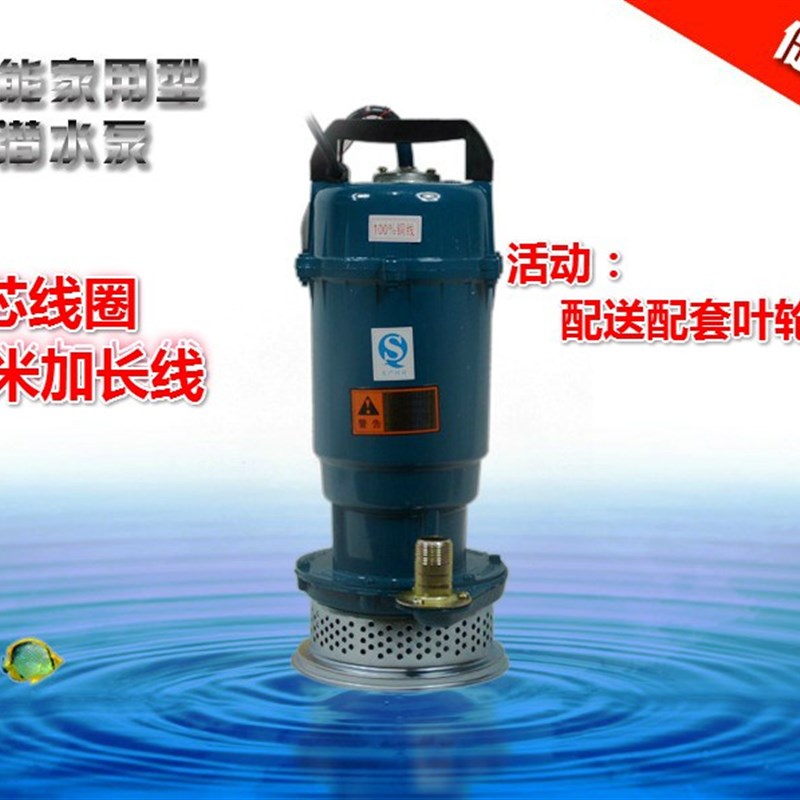 速发新品长线75水w1寸家用水v深井抽水泵抽水机高扬程潜0泵220泵