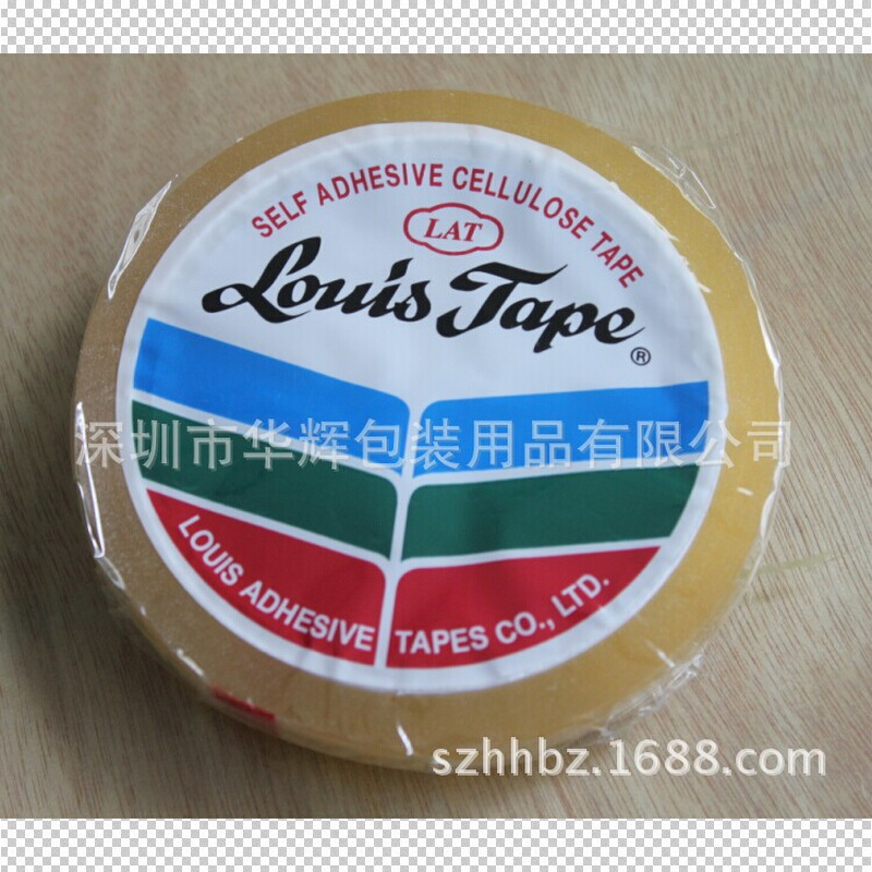 供应玻璃纸材质文具胶带,LOUIS(乐时贴）易撕胶带
