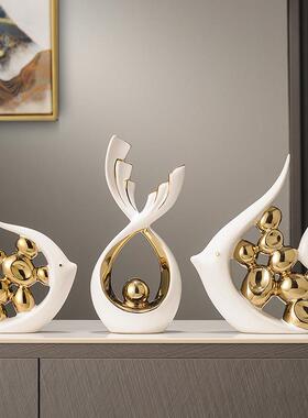 年年有余 余锦鲤鱼摆件招财轻奢高档电视柜酒柜装饰品客厅玄关办