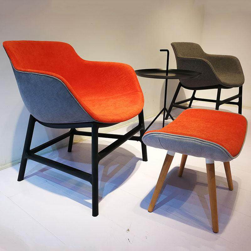 极简创意客厅休闲椅设计师款靠背懒人阳台接待洽谈轻奢单人沙发椅,住宅家具,沙发椅,淘宝优惠券,粉丝福利购,淘宝优惠卷