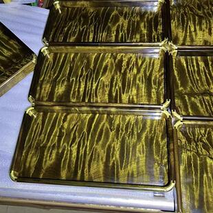 金丝楠木托盘茶盘文盘小叶桢楠全实木乾果零食收纳加厚高档都承盘