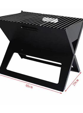 户外烧烤架可携式家用笔记本餐烧烤炉折叠式野IZF炉具卡式炭木烤