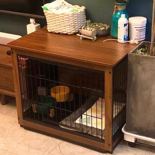 狗笼子木质宠物室离内柴犬泰迪中型小犬用围栏家带021型厕所隔猫