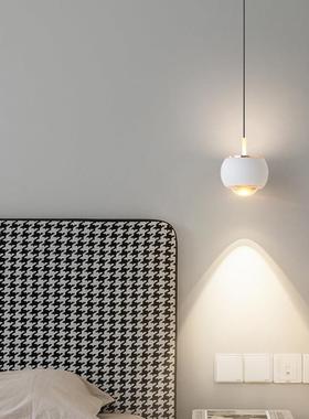 北欧灯现床代简约创简意可升降卧室头吊极设计GLV师圆球单头小吊