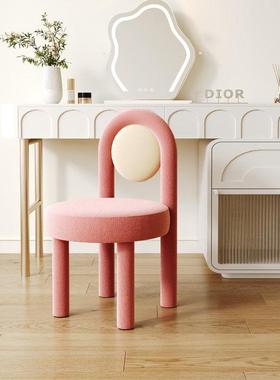 卧室家简约妆凳23699网in红s北欧咖啡厅洽谈椅轻奢化用衣帽间梳妆