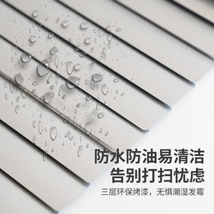 百叶窗帘孔遮光铝合金叶降升卷帘免打厨房化铝百叶妆室百浴室轻奢