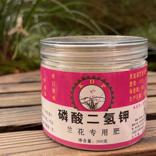 磷酸二氢钾叶面肥 促进花芽分化  促进芦头膨大增进兰花抗寒能力
