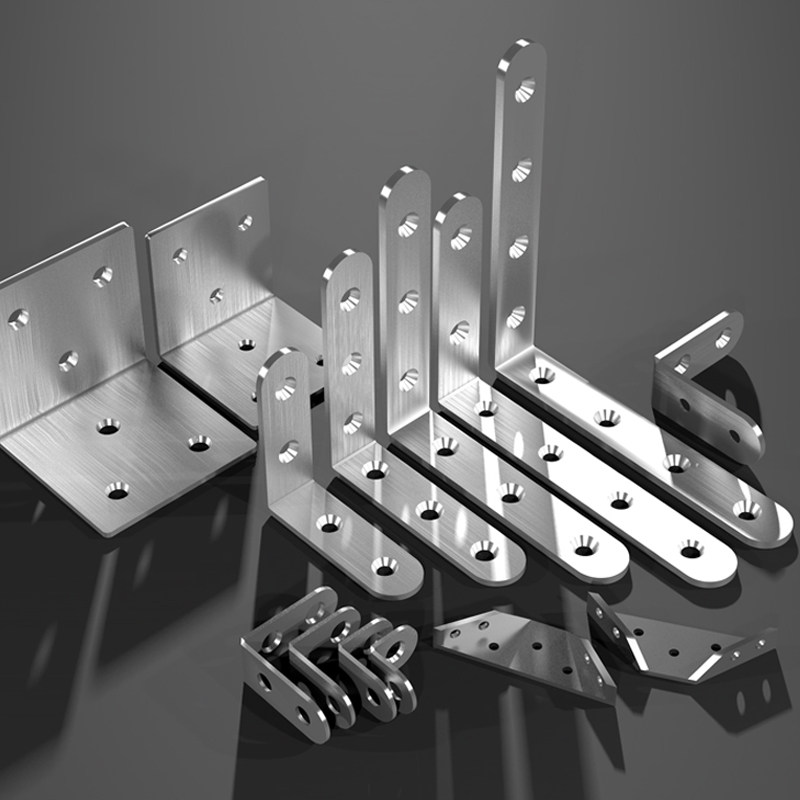 不锈钢角码90度直角固定器三角铁支架连接件片加固五金l型层板托t