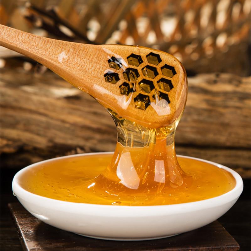 百花蜂蜜纯蜂蜜自然成熟烧烤调味冲饮500g挤压瓶装土蜂蜜源头工厂