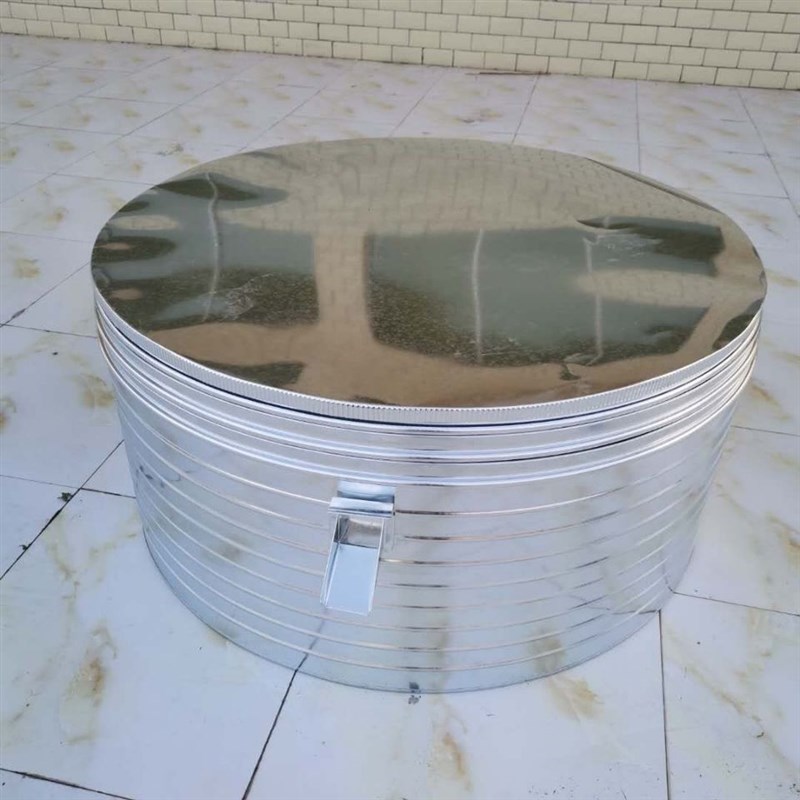 热销加厚大型家用粮仓防s鼠储存仓大号圆形储粮仓铁皮仓防霉仓存