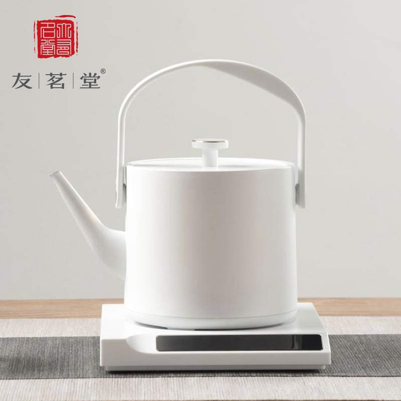 友茗堂烧水壶不锈钢底部上水煮水壶家用恒温保温一体电热水壶