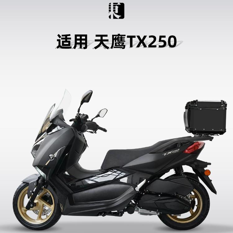 适用天鹰TX150/250摩托车尾箱铝合金后备箱讯150力帆蓝鲟专用尾架