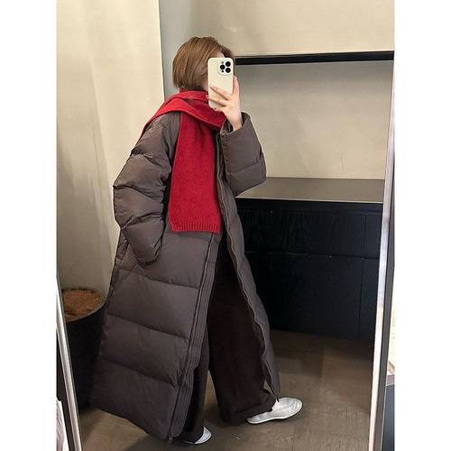 MMCDITION长款羽绒服女冬季新款