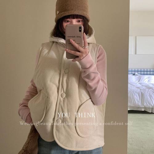 youthink十三行冬季新款无袖舒适