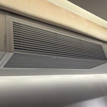 高档 中央空调出风口百叶窗装饰室内定制L铝合金型格栅新风挂机空
