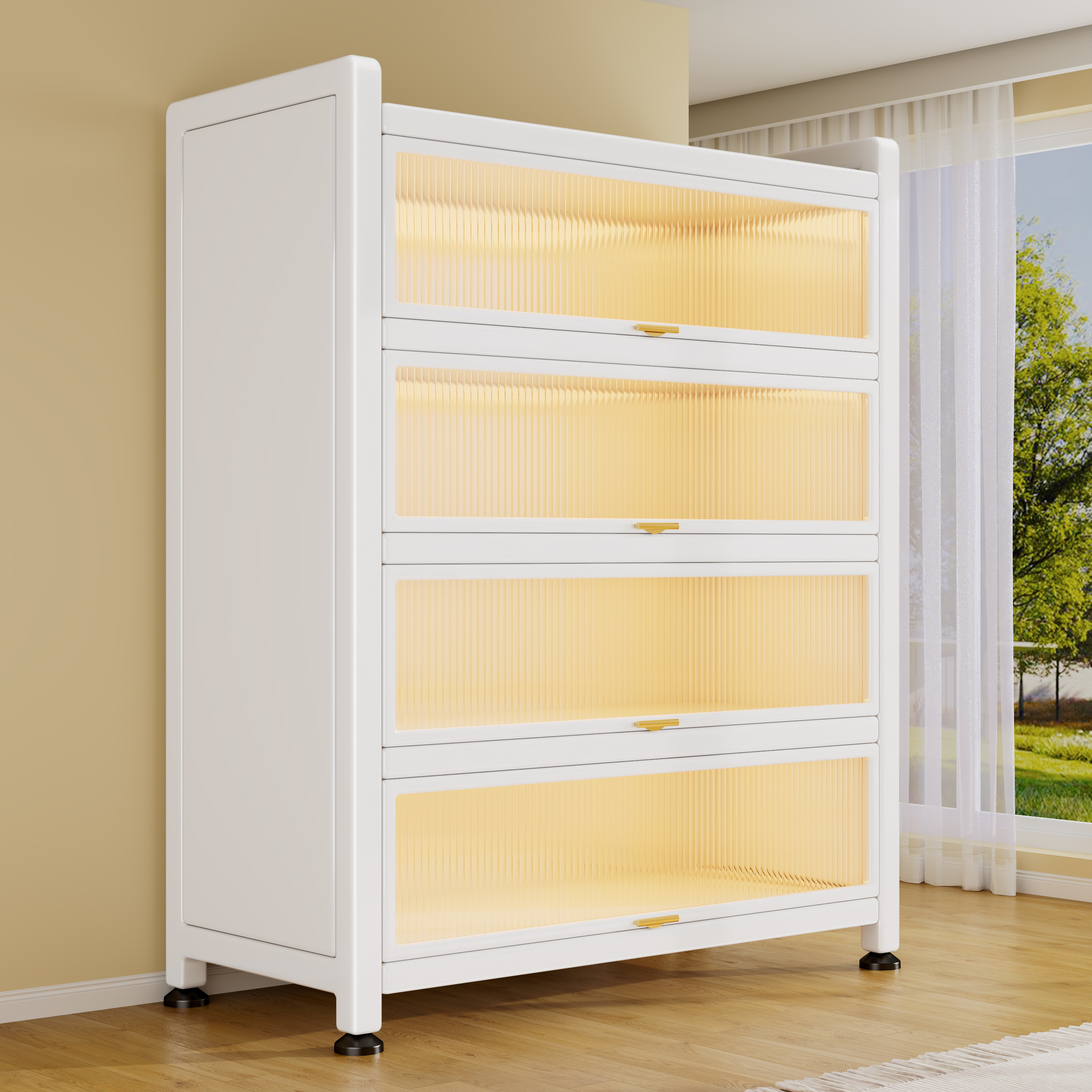 2025新款厨房橱柜防尘餐边柜